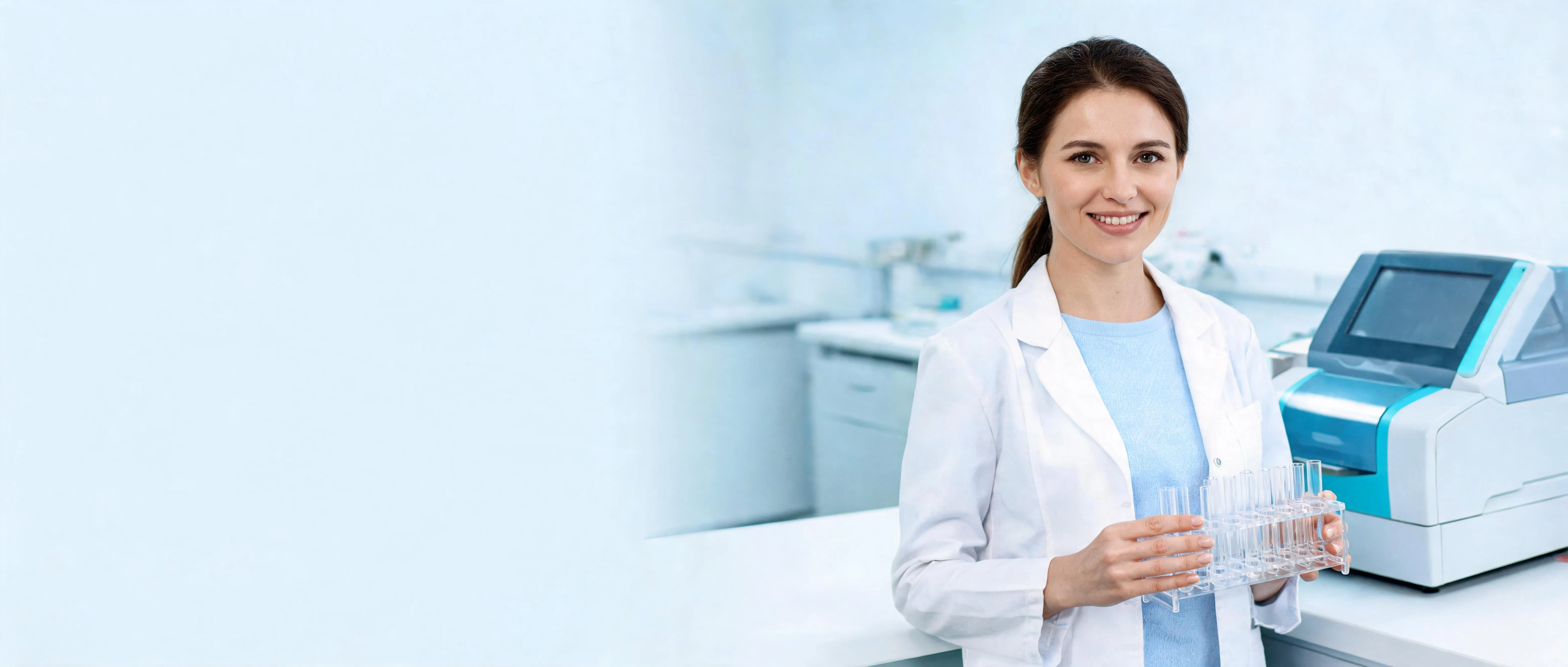 Zdjęcie ilustracyjne — diagnosta laboratoryjny